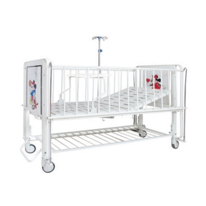A26 KEC-02鋼制噴塑兒童床(單搖|中控輪|護(hù)欄|餐桌)